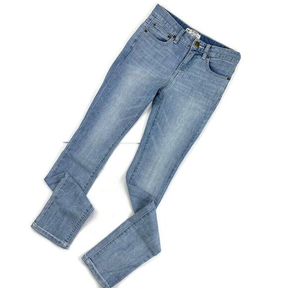 Free People High Rise Jeans Light Wash Denim Skinny Womens Sz 25 61855-16515125 - Picture 3 of 9